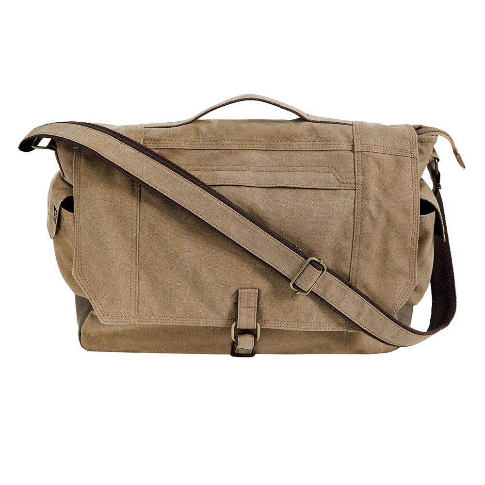 CANVAS MESSENGER BAG