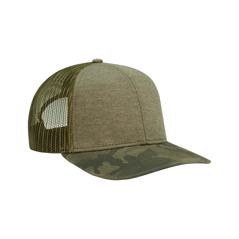 Shop the Pique Camo Trucker Hat | DRI DUCK