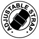 Adjustable strap: Bag straps that tighten or loosen to adjust to your needs
