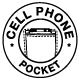 Cell phone pocket: Have your phone right where you need it for easy access