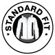 Standard fit: A loose yet classic fit built to take you from work to weekend