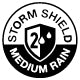 Storm shield medium rain: Storm Shield™ water-resistant finish engineered to repel steady rain and keep you moving