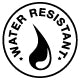 Water resistant: Water-resistant finish engineered to repel wet, unpredictable weather and keep you moving