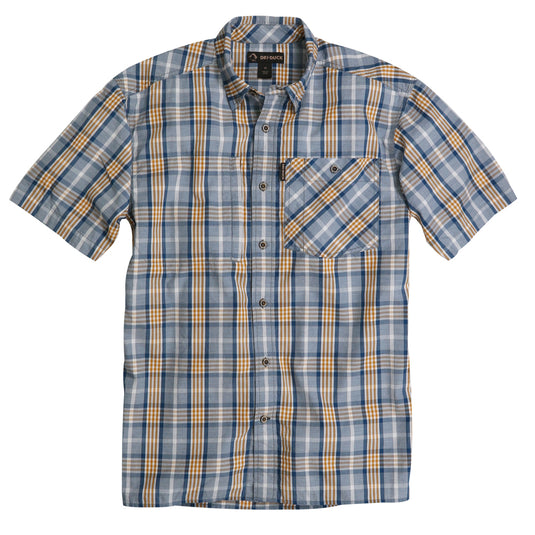 When it comes to casual short sleeve shirts, the Hometown Plaid shirt is what you need.