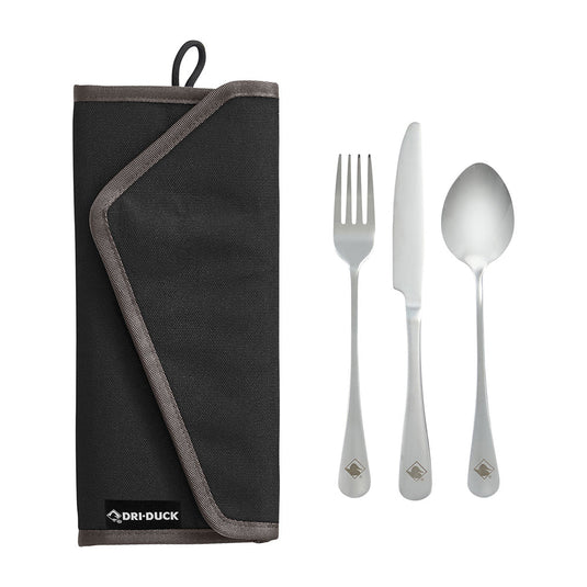 Shop DRI DUCK's portable utensil set for camping and outdoor meals.