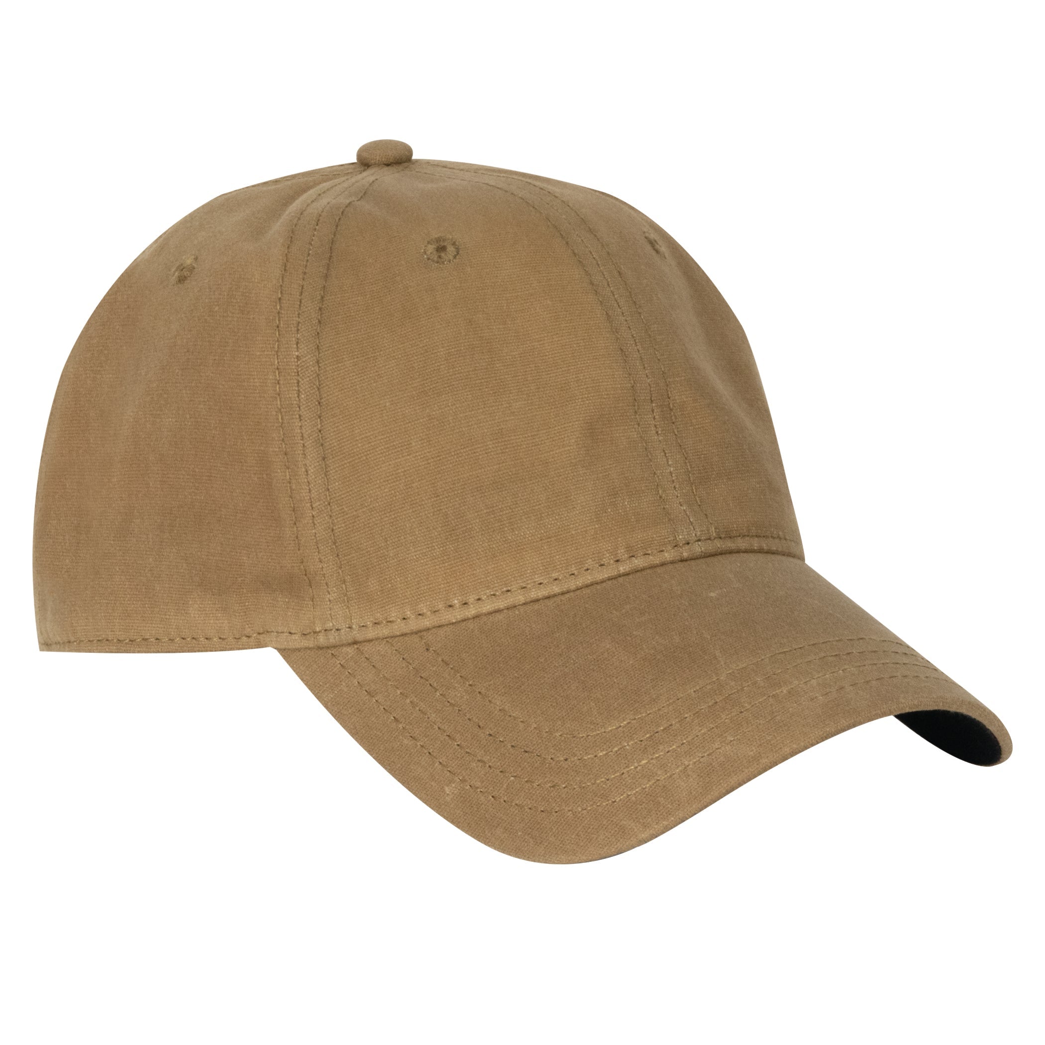 Moorland Waxed Canvas Cap | Low Profile Hat | Dri Duck Charcoal / Adjustable