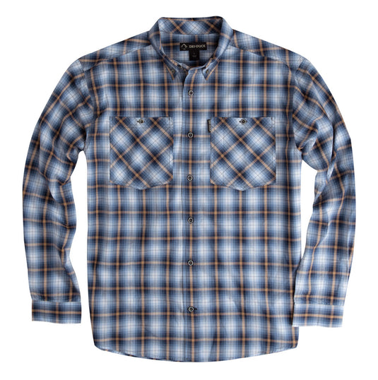 DRI DUCK's Westwood Plaid shirt is perfect for work, date night, and special occasions.