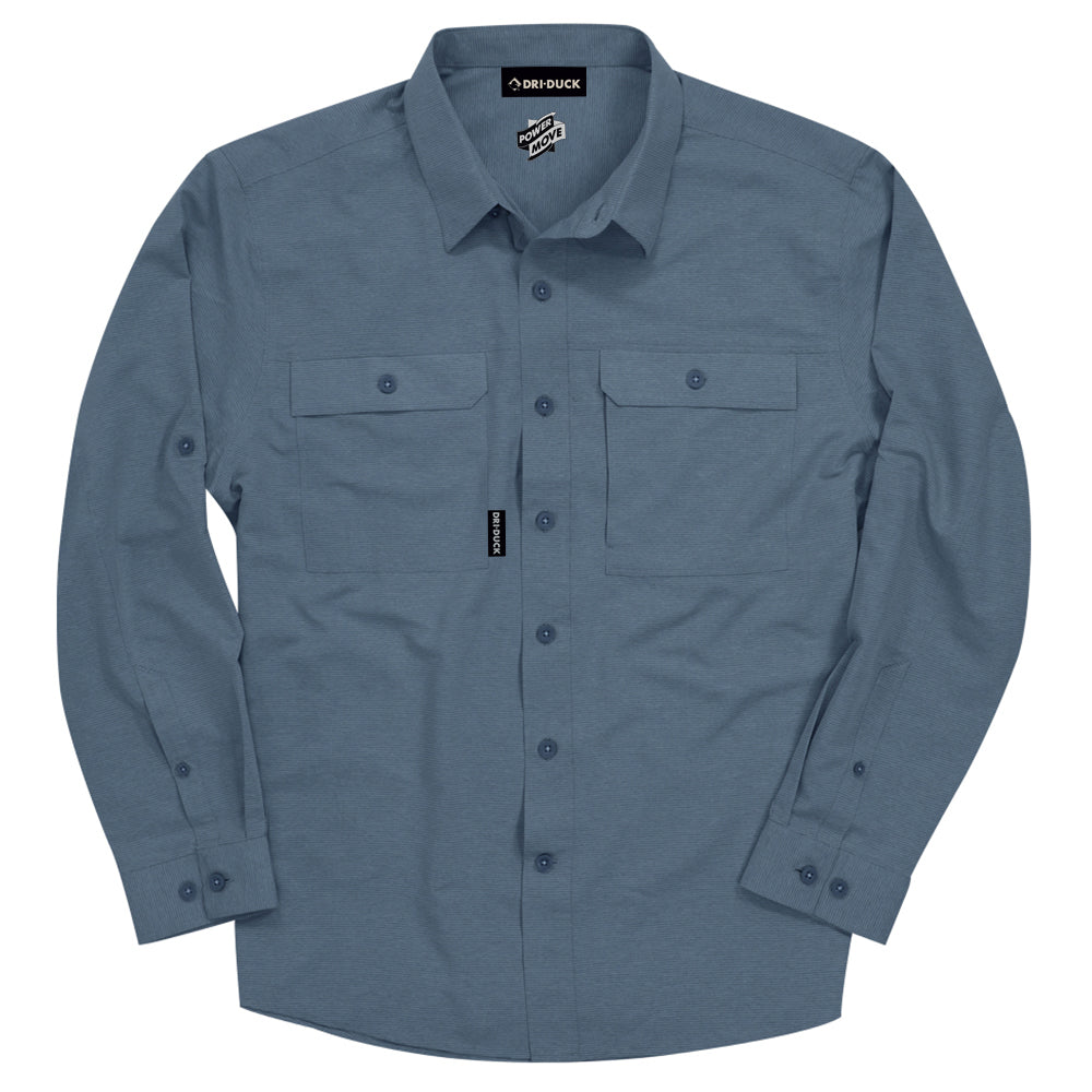 Crossroad Polyester Long Sleeve Shirt for Men