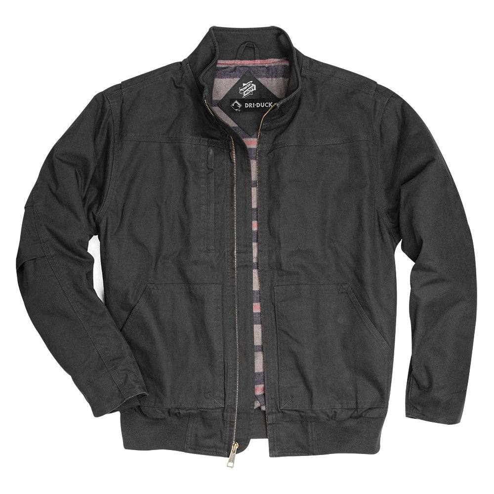 Canvas down bomber jacket online