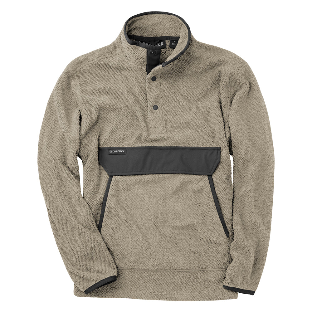 Men's Timber Pullover Sherpa Fleece for Men DRI DUCK