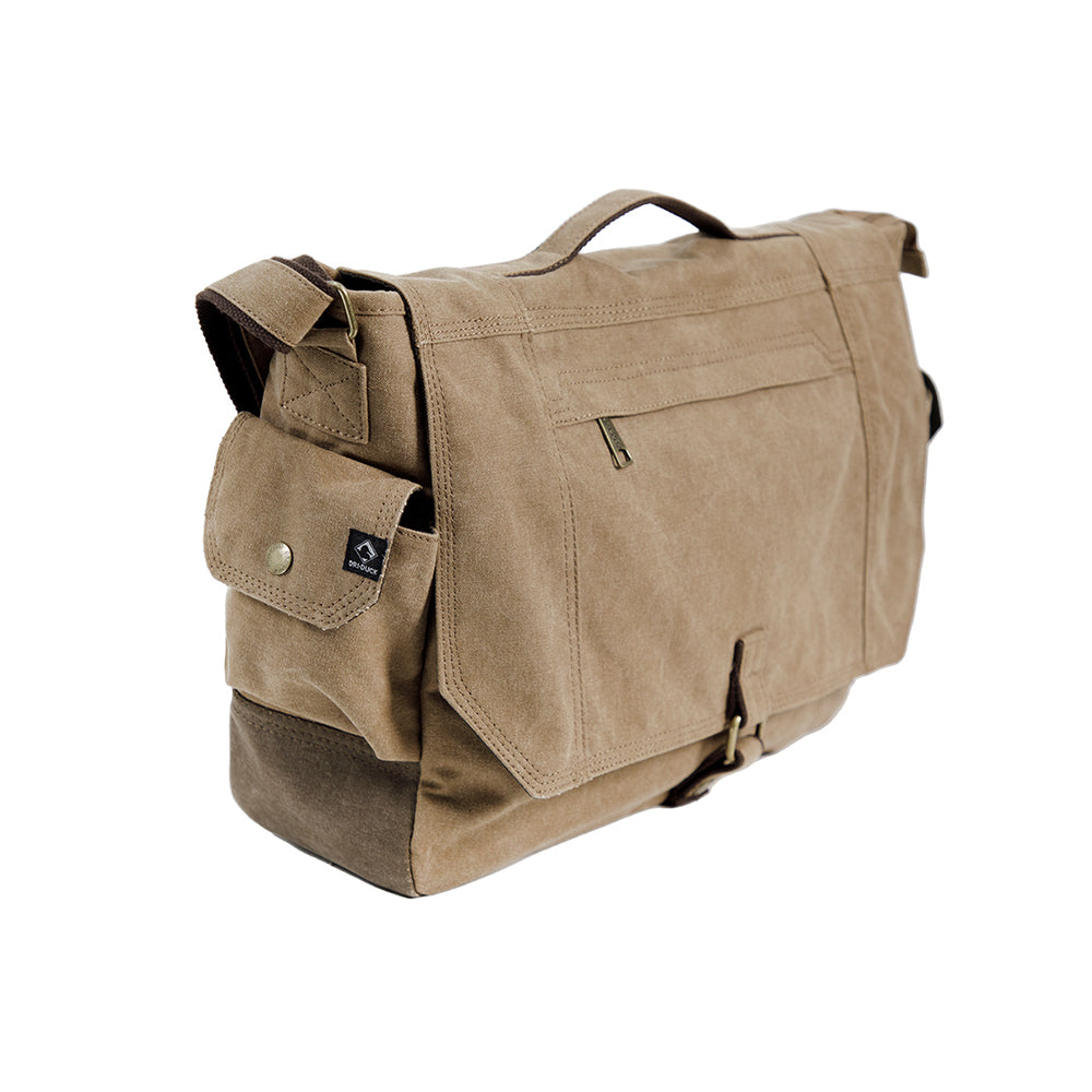 The Normandy - Large Rugged Canvas Tactical Messenger Bag for Men (Multiple  Colors)