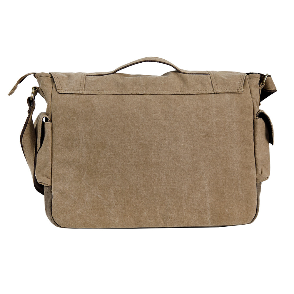 Dri Duck Field Khaki Messenger Bag