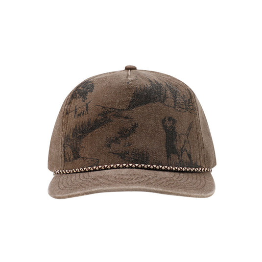 Lab Nature Scene Hat
