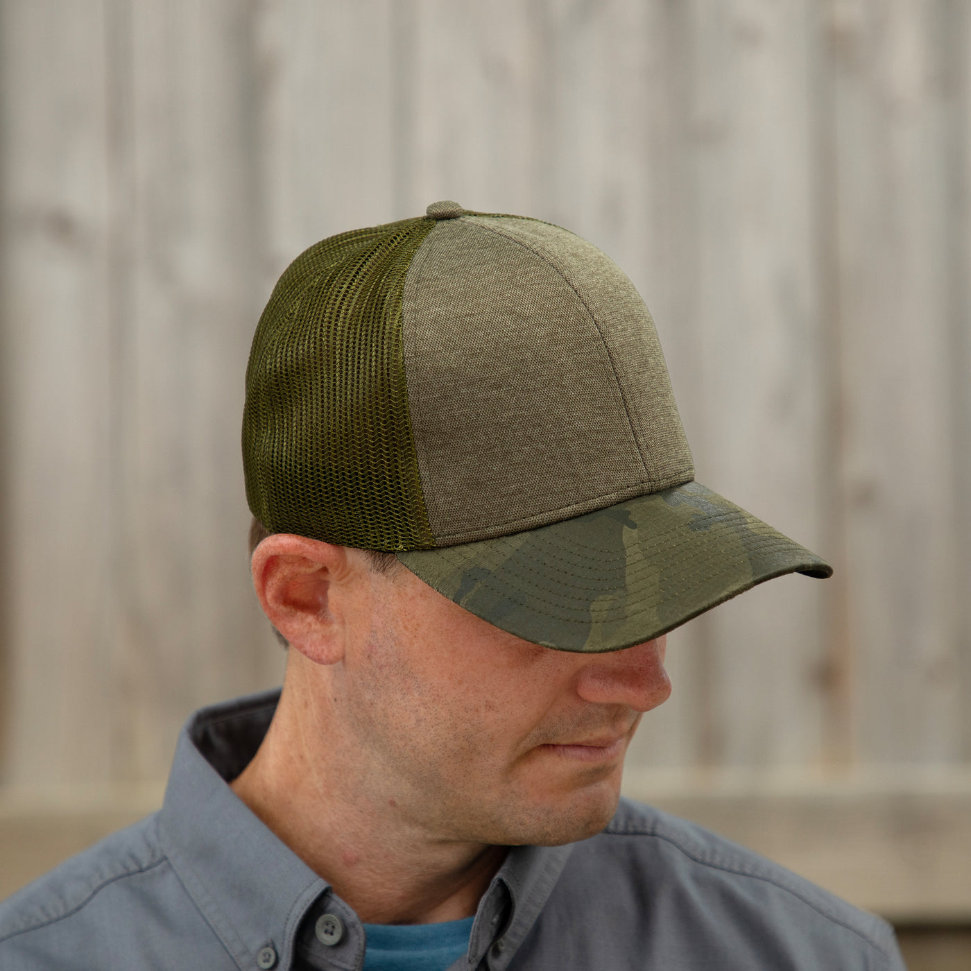 Pique Camo Trucker Hat
