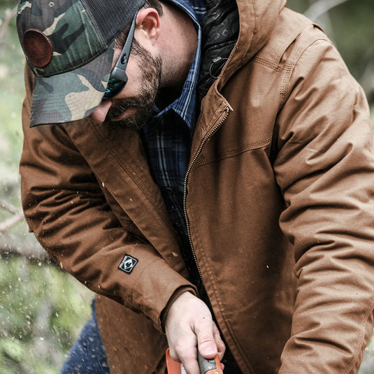 Saddle Kodiak Jacket – 100% polyester GrizzlyTec stretch canvas – durable performance outerwear
