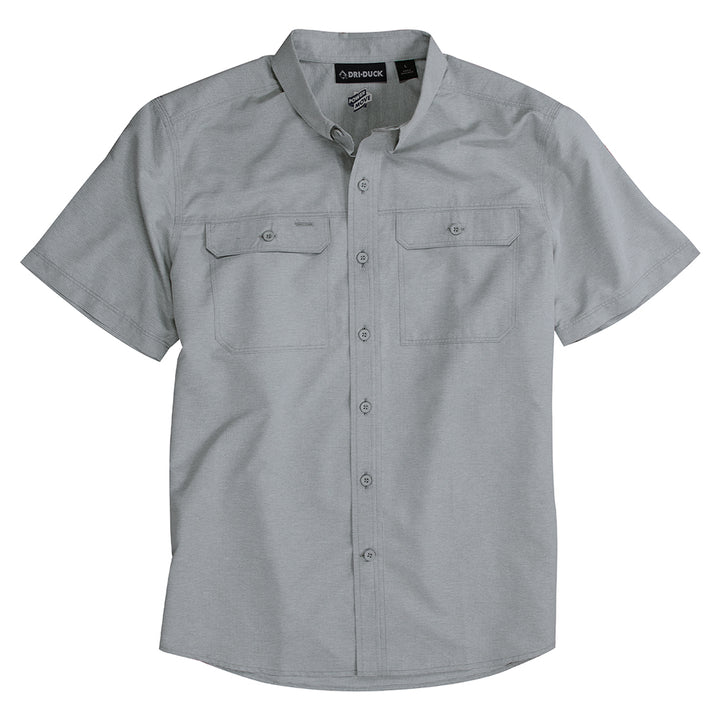 Crossroad Button Down Short Sleeve Shirt for Work | DRI DUCK