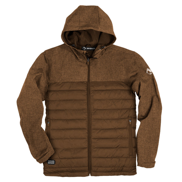 Get the Pinnacle Water-Resistant Puffer Jacket DRI DUCK