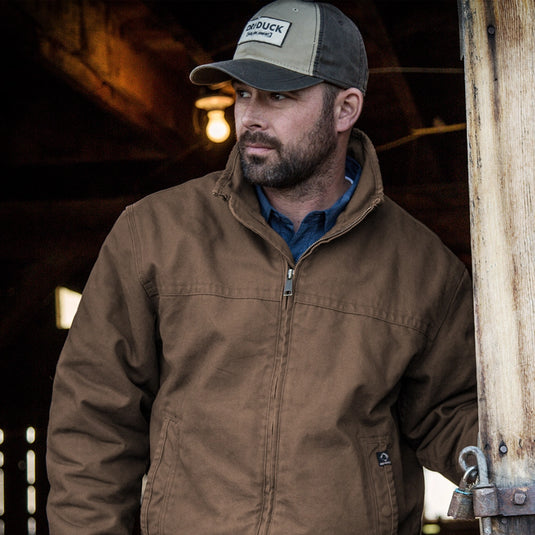Maverick jacket – tobacco – 12 oz. Boulder Cloth® cotton canvas – durable performance outerwear
