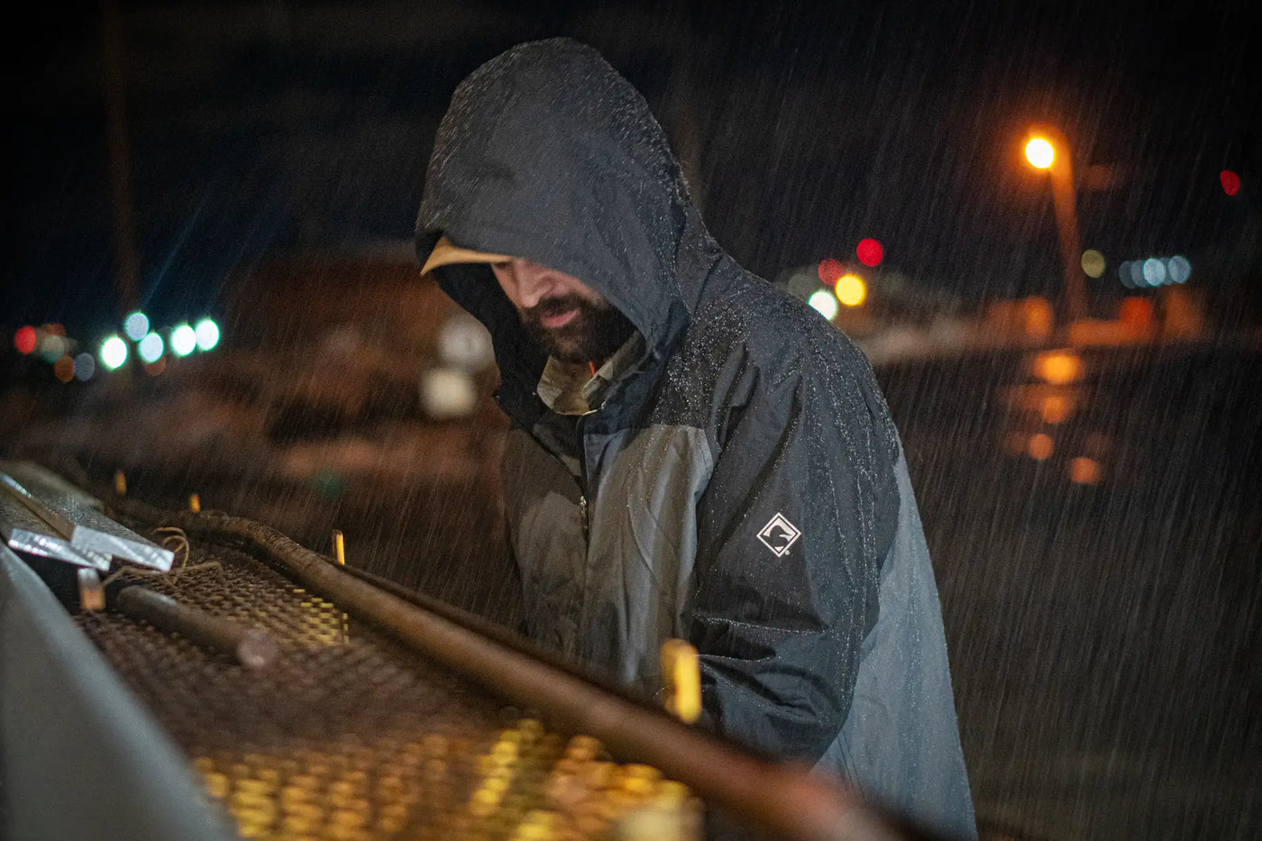 DRI DUCK's Torrent hooded jacket equips you to handle downpours.