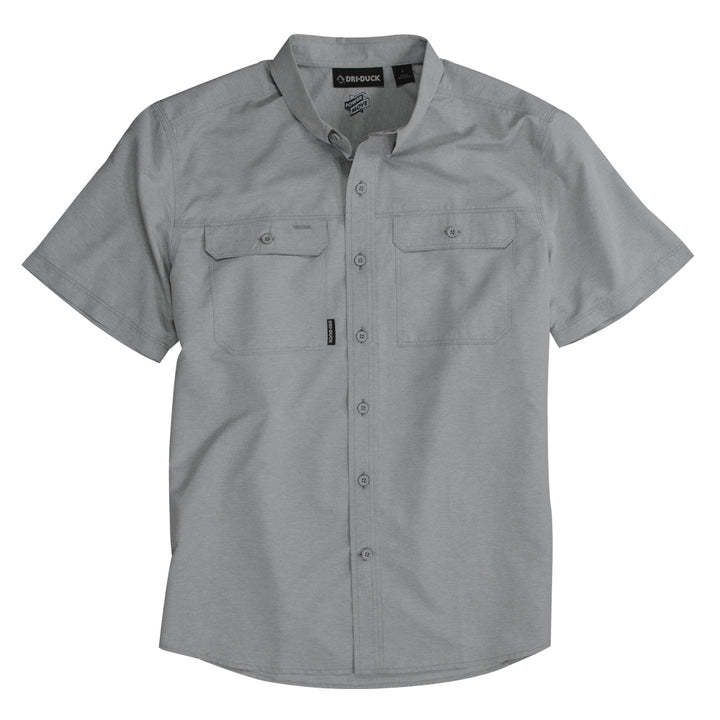 Crossroad Button Down Short Sleeve Shirt for Work | DRI DUCK