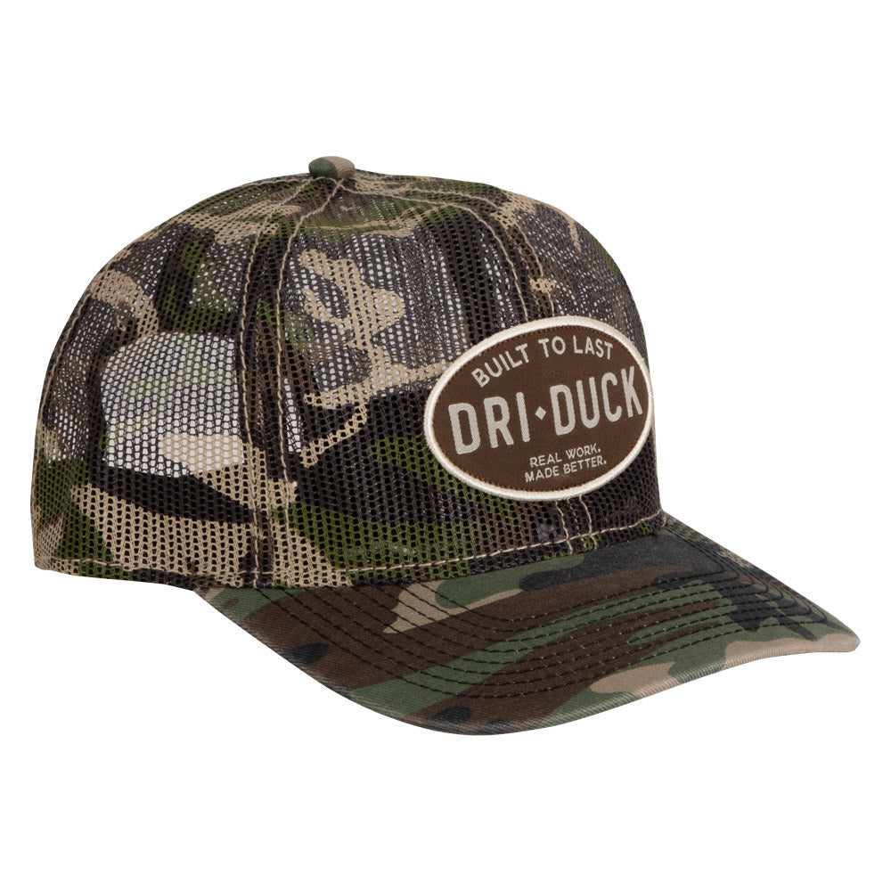 Real Work Made Better Mesh Camo Cap