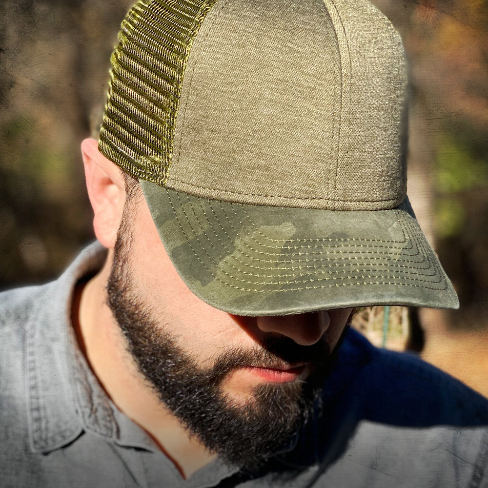 Pique Camo Trucker Hat