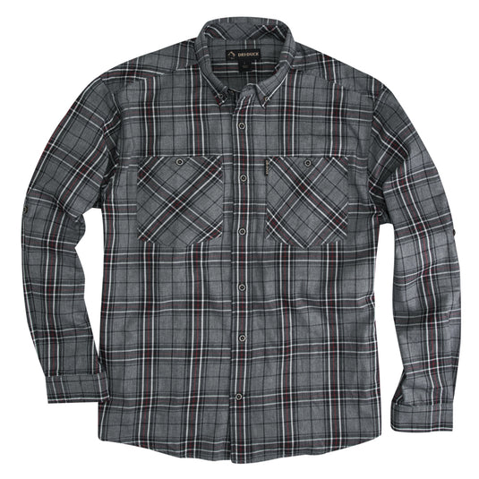 DRI DUCK's Westwood Plaid is a comfortable plaid shirt for men built for everyday workwear.