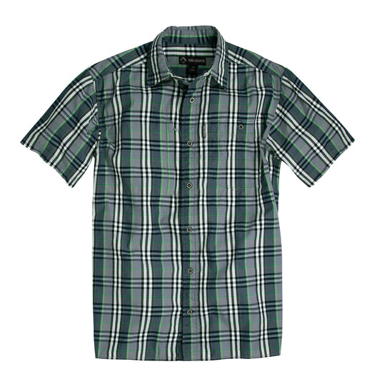 DRI DUCK's District Plaid is a versatile plaid shirt perfect for mens workwear outfits.