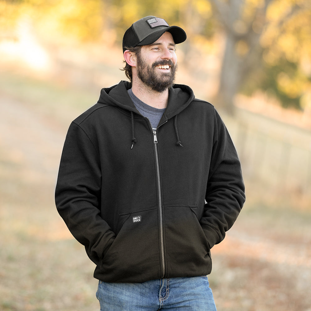 Shop the Durable Comfortable Mission Full Zip Hoodie DRI DUCK