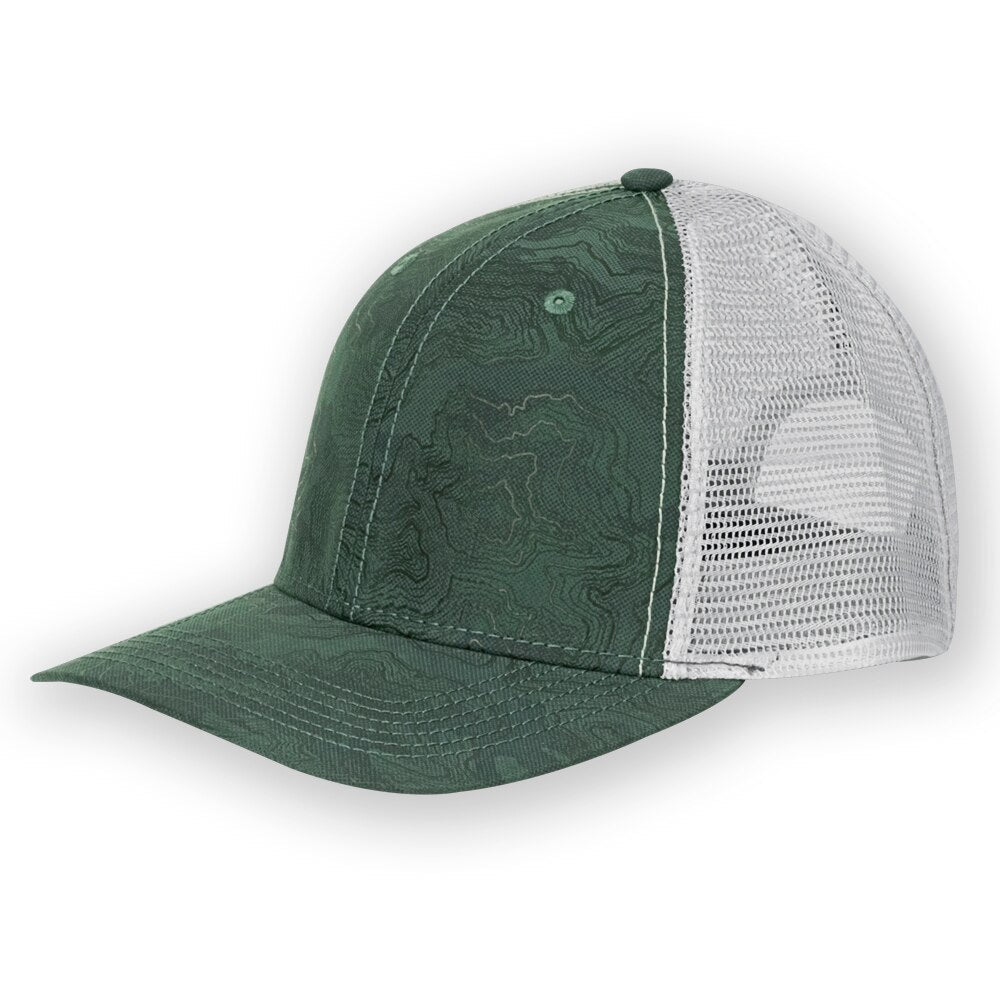 Territory Hat, Mesh Mid Profile Trucker Hat