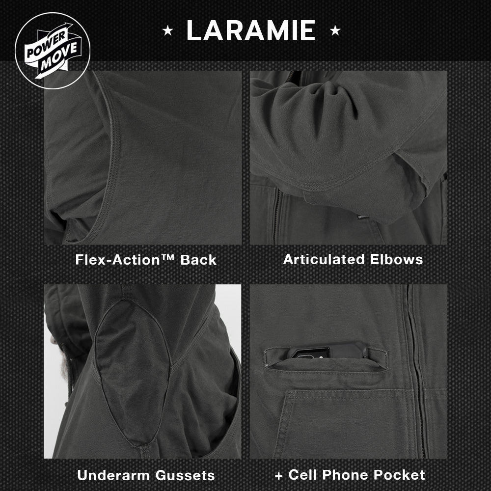 Laramie Work Jacket | Men's Flexible Canvas Jacket | DRI DUCK